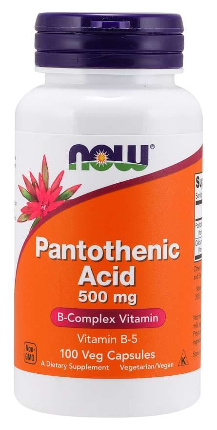 Acid pantotenic 500 mg - NOW Foods