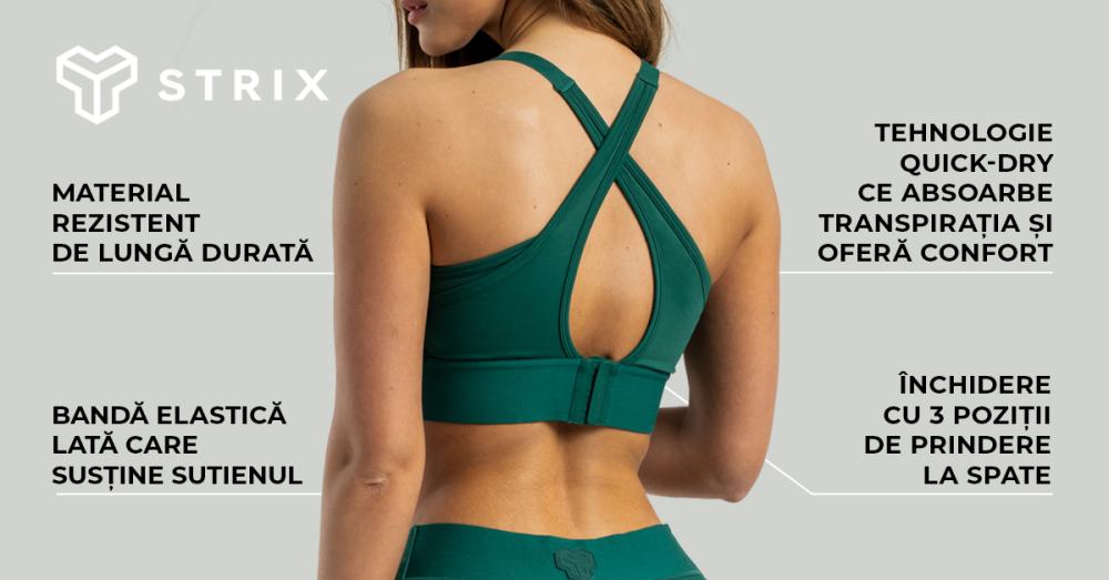 Sutien sport ALPHA Emerald - STRIX