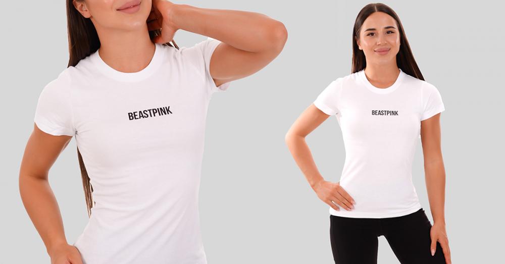 Tricou pentru femei Daily White - BeastPink