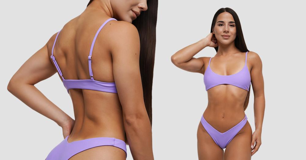 Sutien de baie HAWAII Lilac - GymBeam