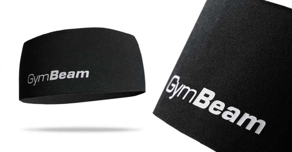 Bandană sport Light Black - GymBeam