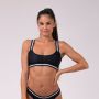 Sutien sport Bralette Mesh Me Black - NEBBIA