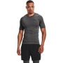 Tricou de compresie HG Armour Comp SS Grey  - Under Armour