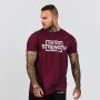 Tricou Free Your Strength Maroon White - GymBeam