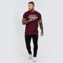 Tricou Free Your Strength Maroon White - GymBeam