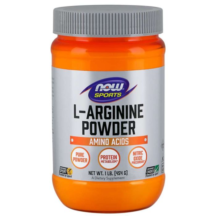 L-Arginină pudră - NOW Foods