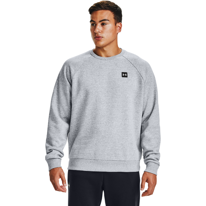 Men‘s Hoodie Rival Fleece Crew Grey - Under Armour