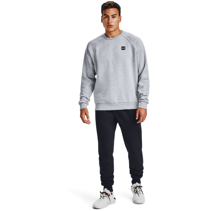 Men‘s Hoodie Rival Fleece Crew Grey - Under Armour