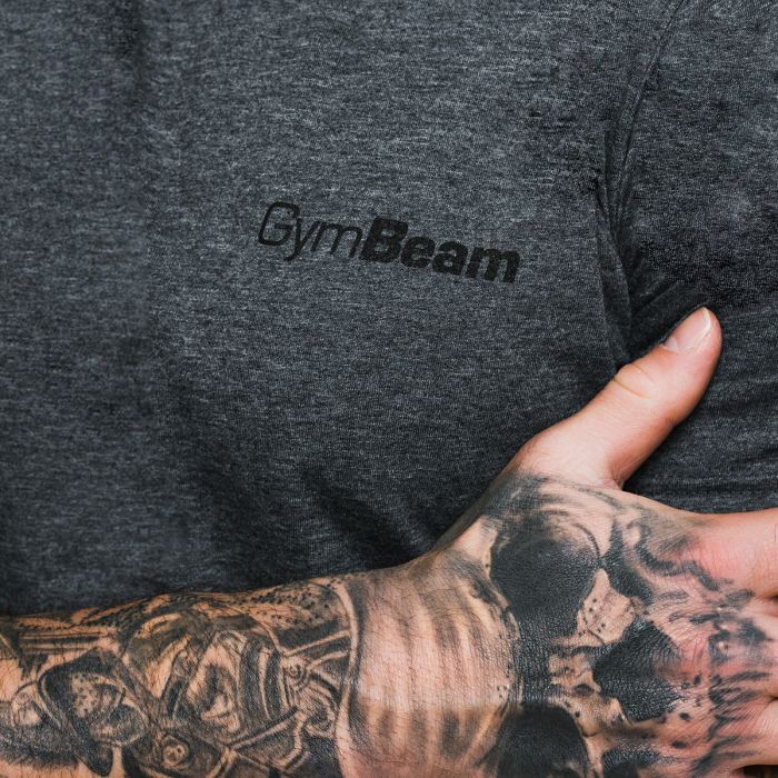 Tricou Basic Dark Grey - GymBeam