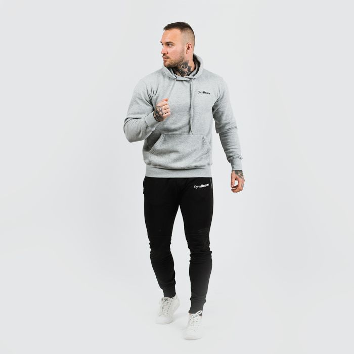 Hanorac Athlete Grey Black - GymBeam