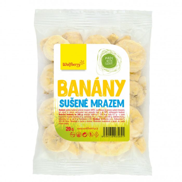 Banane liofilizate - Wolfberry