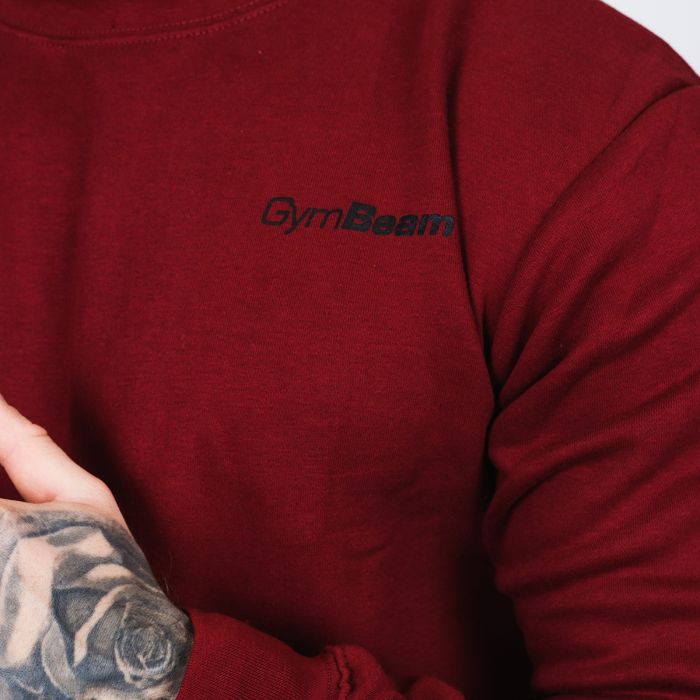 Hanorac Basic Jumper Burgundy - GymBeam