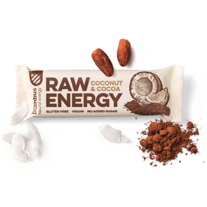 Baton Raw energy 50g - BOMBUS 