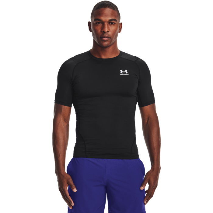 Tricou de compresie HG Armour Comp SS Black - Under Armour