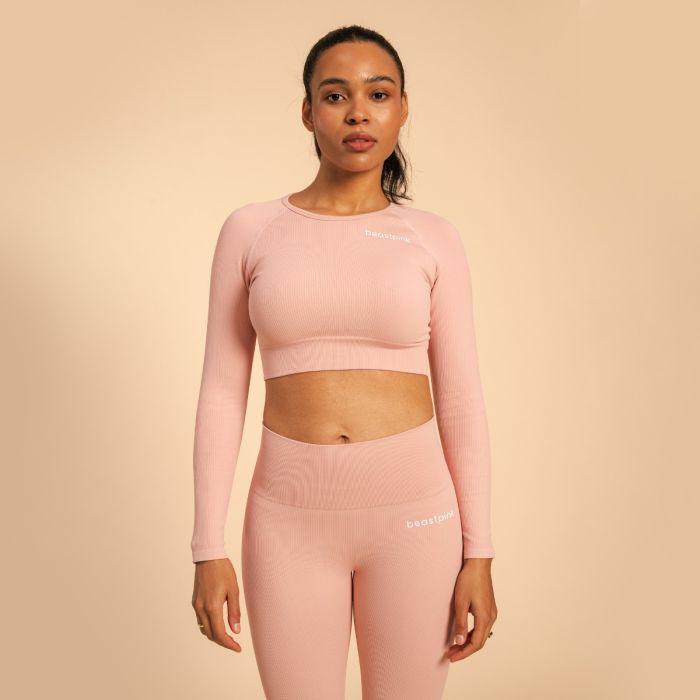 Tricou pentru femei Hyper Crop-Top Pink - BeastPink