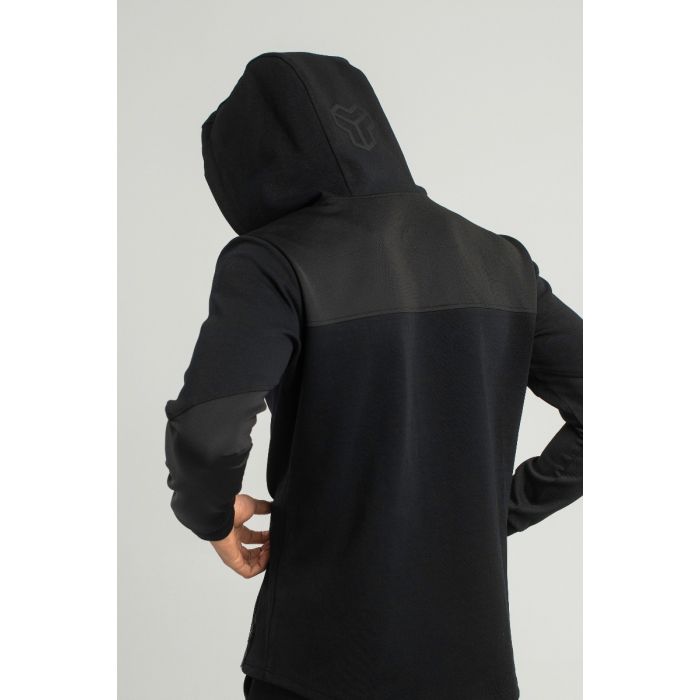 Hanorac Essential Zip Up Hoodie Black - STRIX