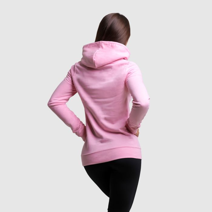 Hanorac pentru femei PRO Hoodie Baby pink - GymBeam