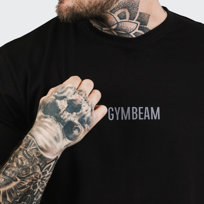 Tricou FIT Black - GymBeam