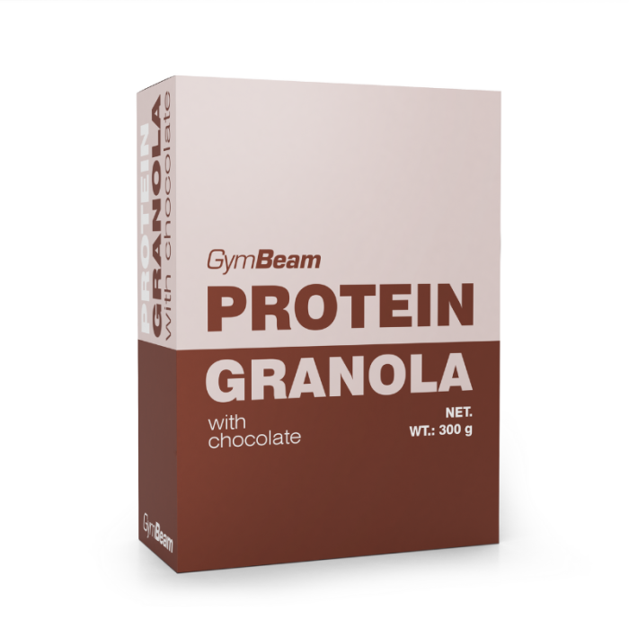 Granola proteică cu ciocolată - GymBeam