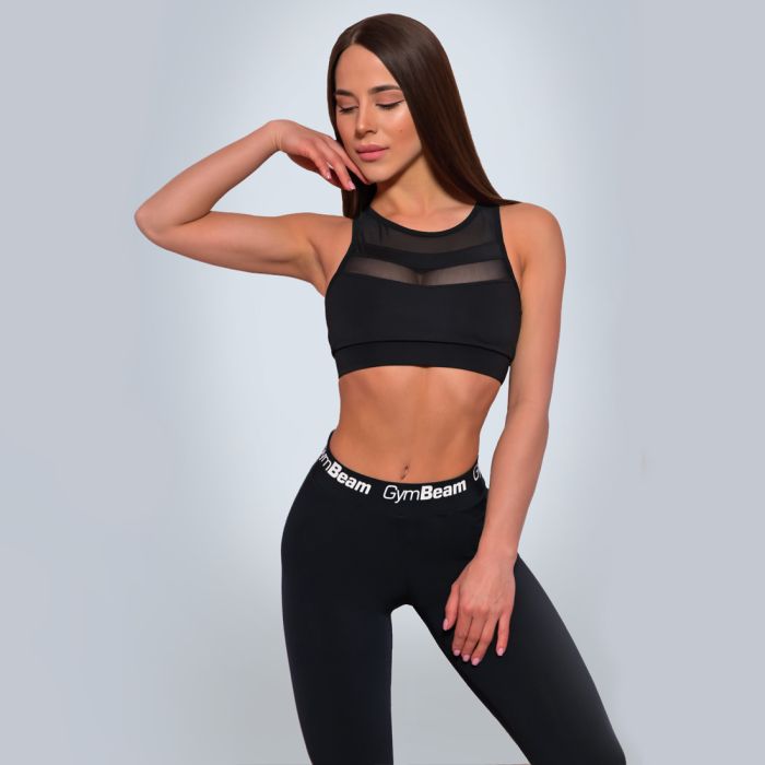 Colanți pentru femei Simple Black - GymBeam