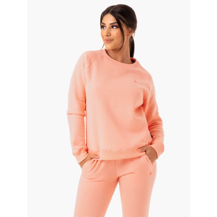 Hanorac pentru femei Adapt Boyfriend Peach - Ryderwear