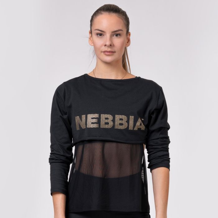 Top sport Intense Mesh Black - NEBBIA