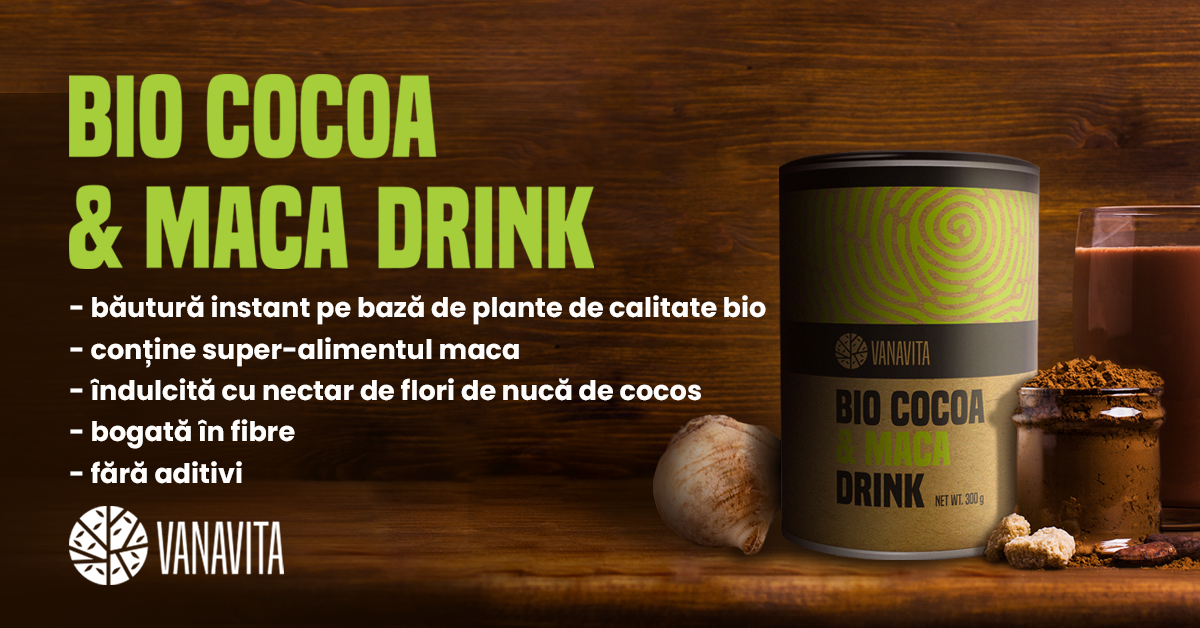 BIO Cocoa & Maca Drink - VanaVita